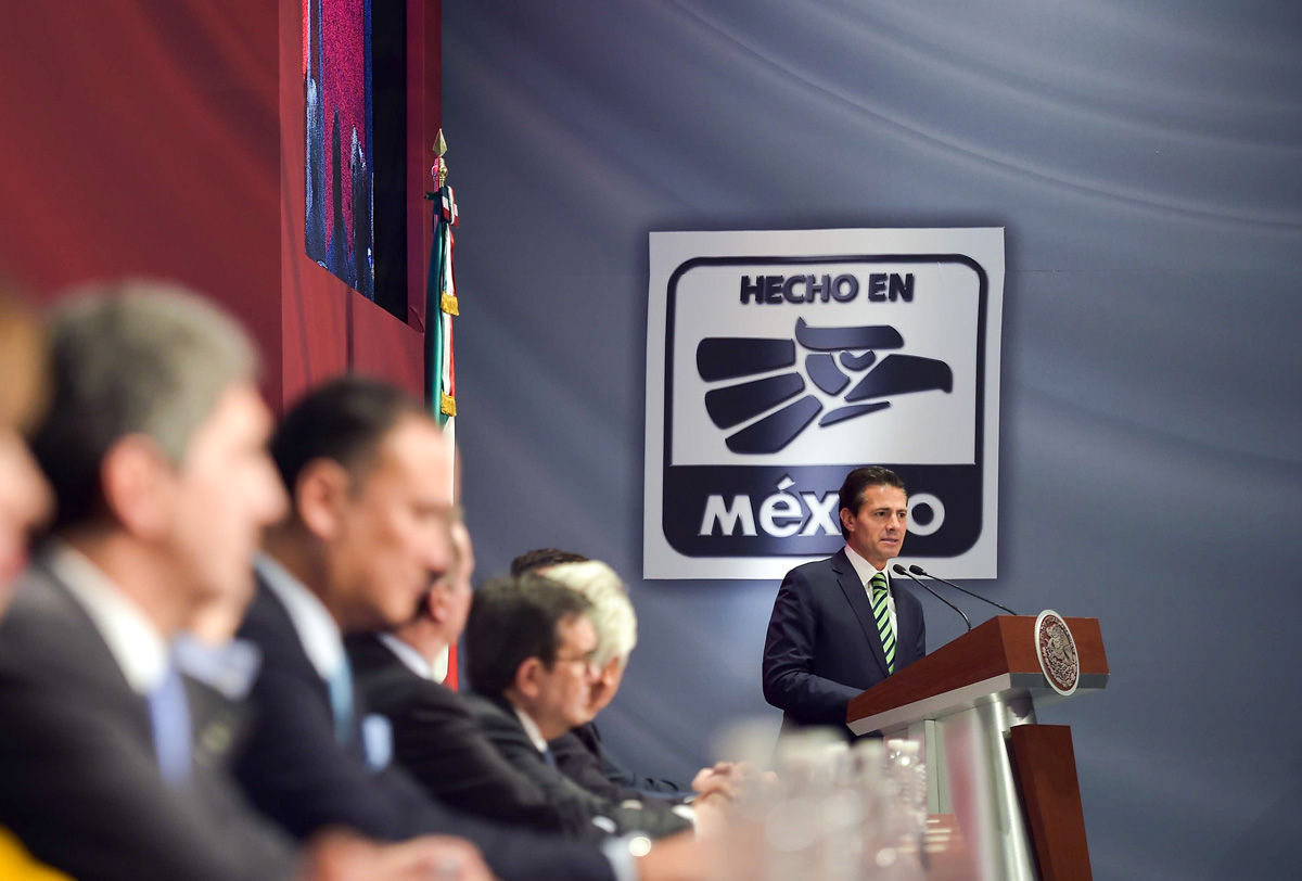 Empresarios y Peña Nieto lanzan la estrategia ‘Hecho en México’