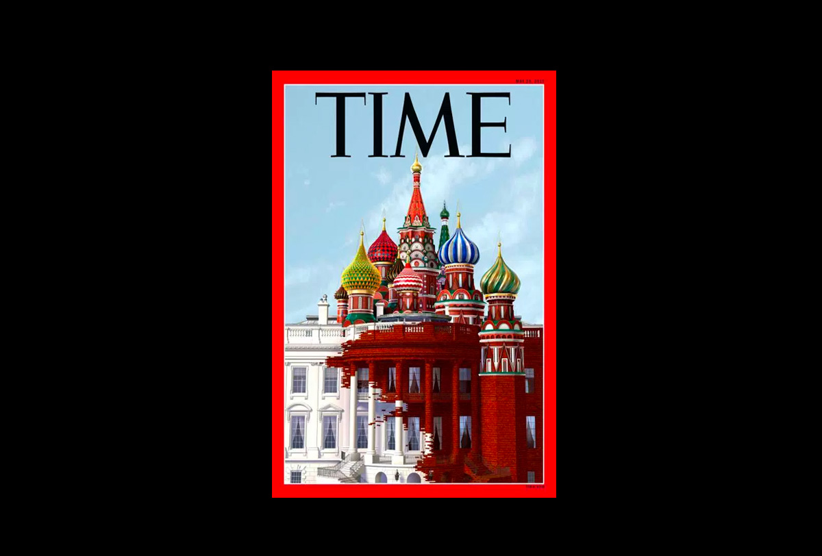 Rusia se apodera de la Casa Blanca en la portada de Time