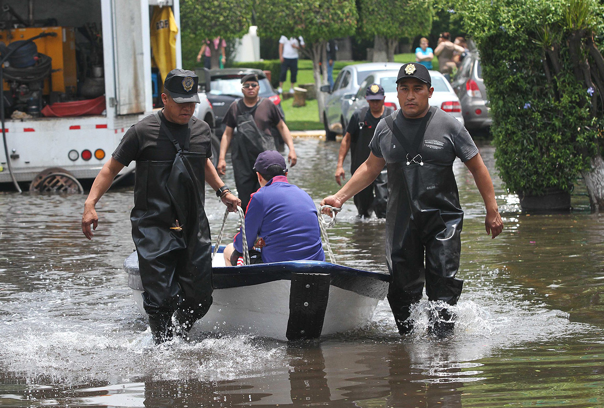 La lección que la lluvia deja a los habitantes de la Ciudad de México