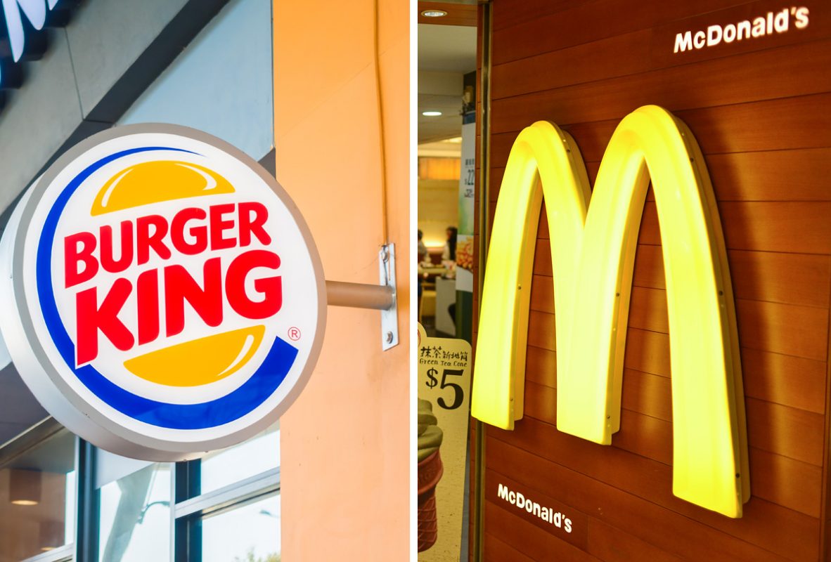 La insólita petición de Burger King: pide en McDonald’s