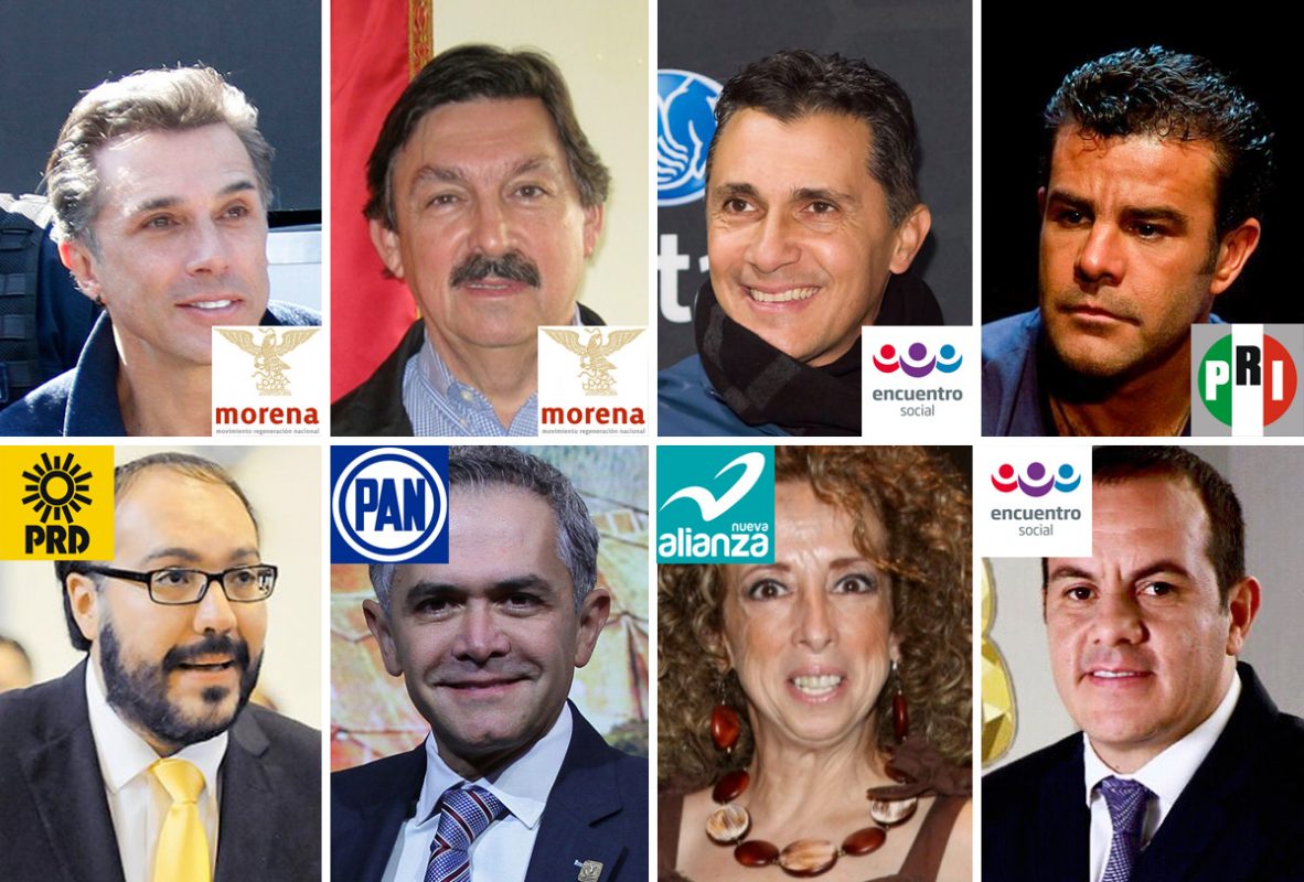 Deportistas, cantantes, políticos: Los candidatos polémicos de 2018