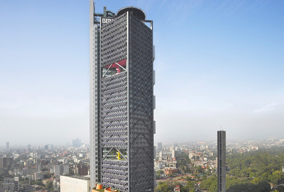 Torre Bancomer, los edificios más altos