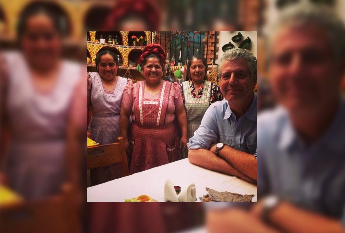 Los halagos que Anthony Bourdain le dedicó a la comida mexicana