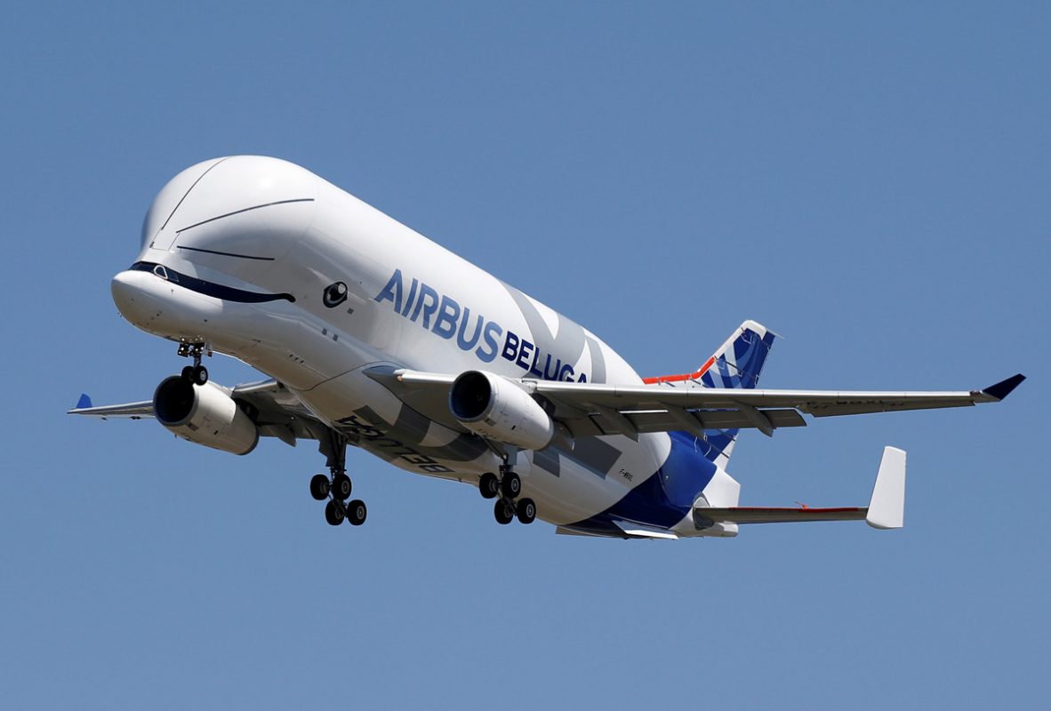 Airbus lanza el avión ballena, uno de los más grandes del mundo