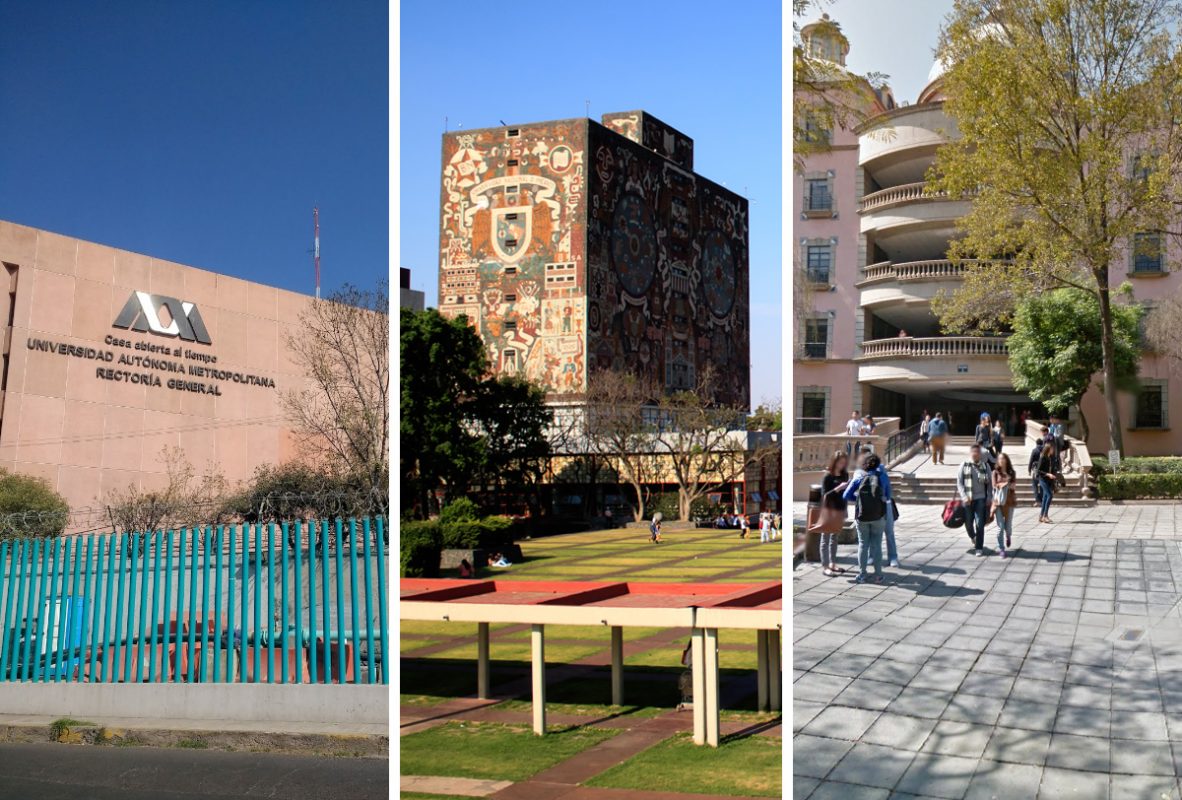 Las 10 mejores universidades de México durante 2018