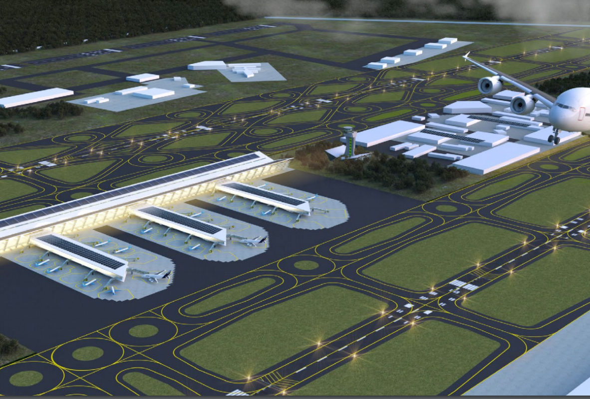 Plan maestro aeropuerto Santa Lucía