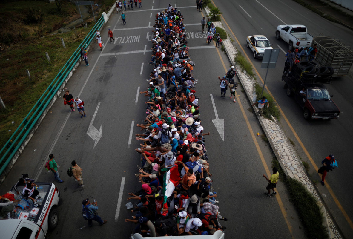 Por qué la mitad de los mexicanos no quiere a la Caravana Migrante