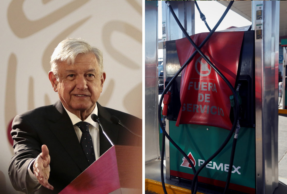 López Obrador asegura que el abasto de gasolina se normalizará pronto