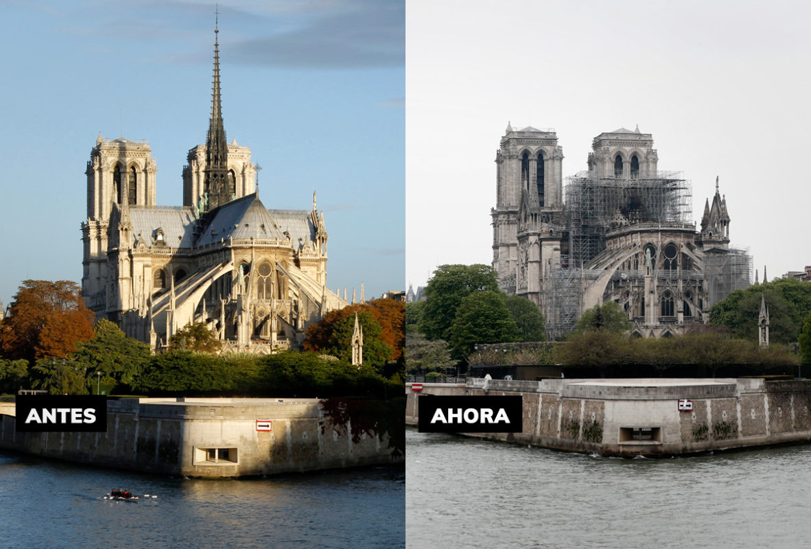 Estos millonarios franceses donarán dinero para reconstruir Notre Dame