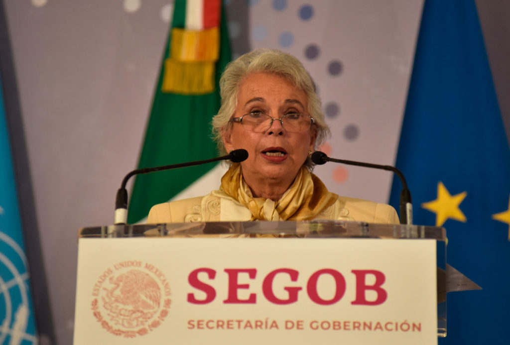 Olga Sánchez Cordero presenta Spotlight contra los feminicidios