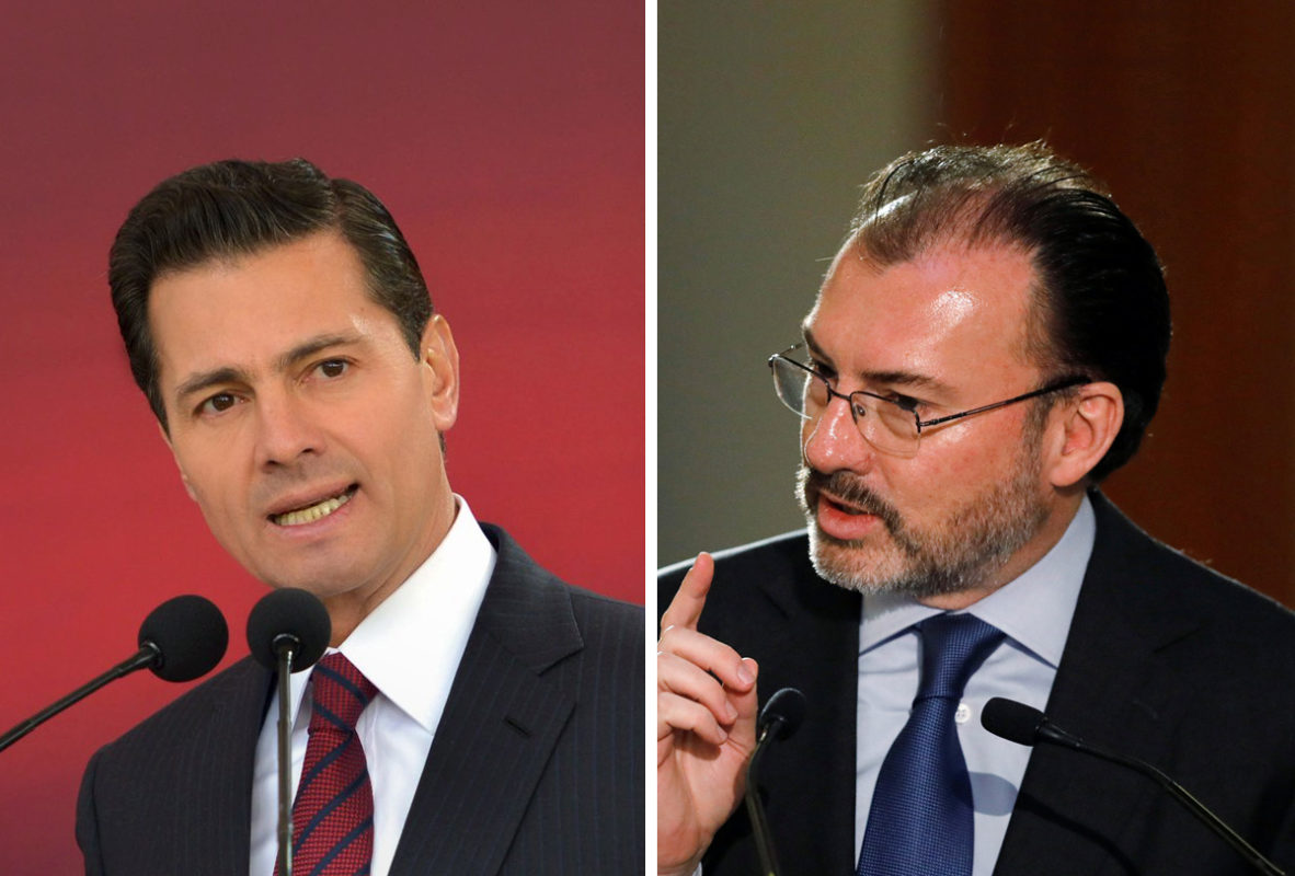 Jueza rechaza citar a declarar a Peña Nieto y Luis Videgaray