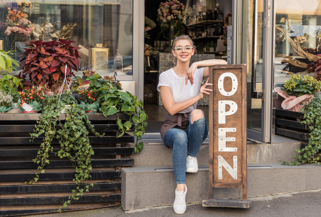 Negocio abierto para emprender