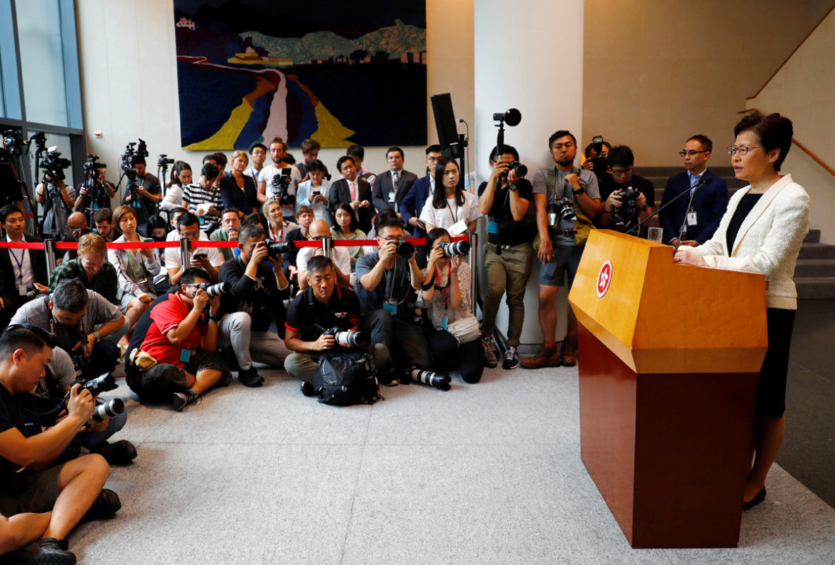 Hong Kong anuncia retiro formal de proyecto de ley de extradición