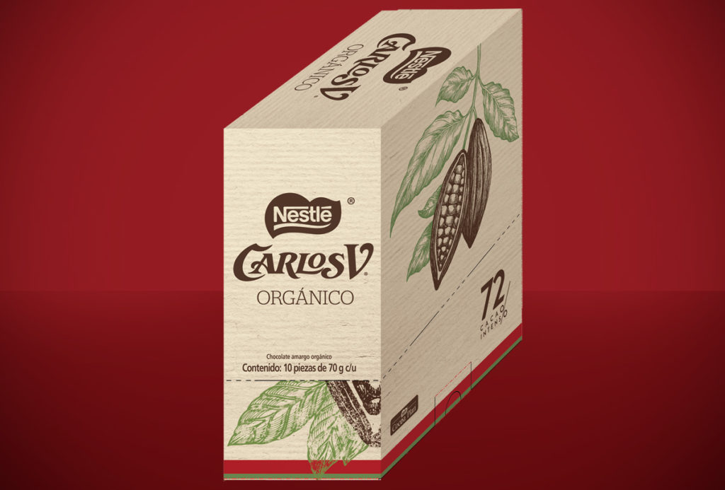 Carlos V chocolate orgánico