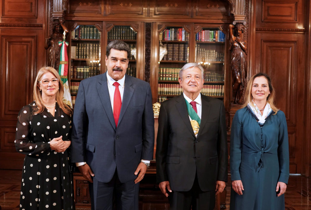 Nicolás Maduro y López Obrador