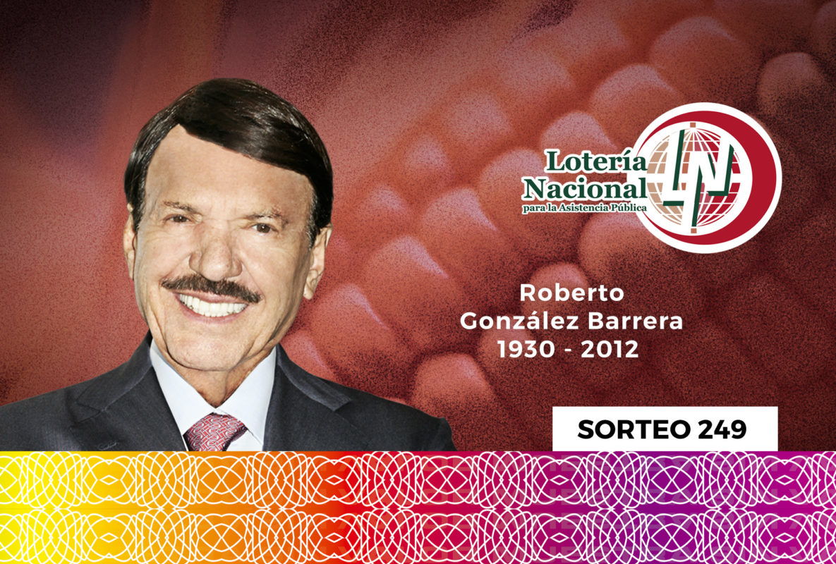 Celebran legado de Don Roberto González Barrera con billete de la Lotería Nacional