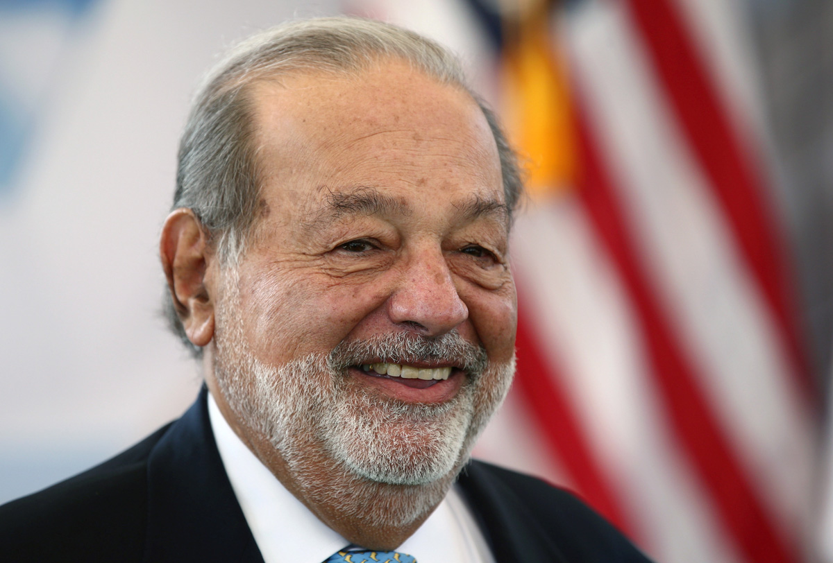 Carlos Slim anticipates the end of his six-year term with sound growth and financing