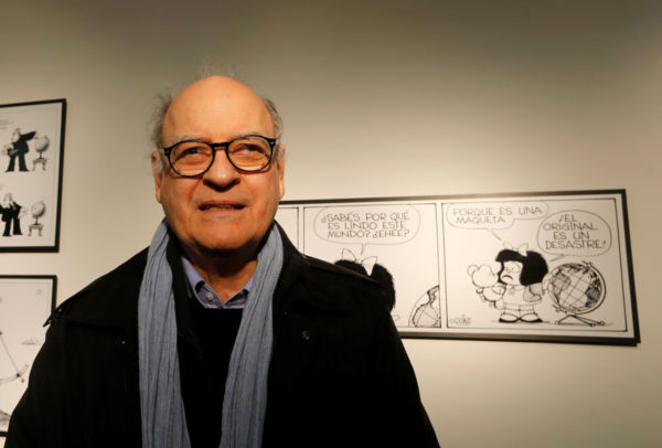 Quino, el dibujante que recorrió (y criticó) el mundo de la mano de Mafalda