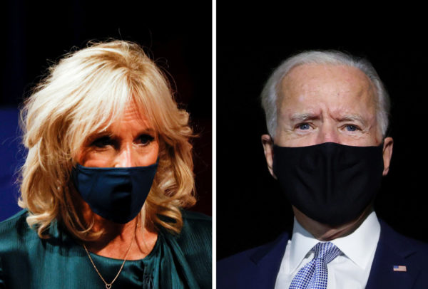 Joe Biden y su esposa dan negativo en prueba de COVID-19