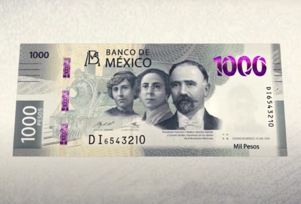 Así es el nuevo billete de $1,000 con Madero, Carmen Serdán y Hermila Galindo