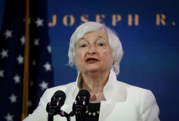 Janet Yellen, la primera mujer al frente del Tesoro de EU