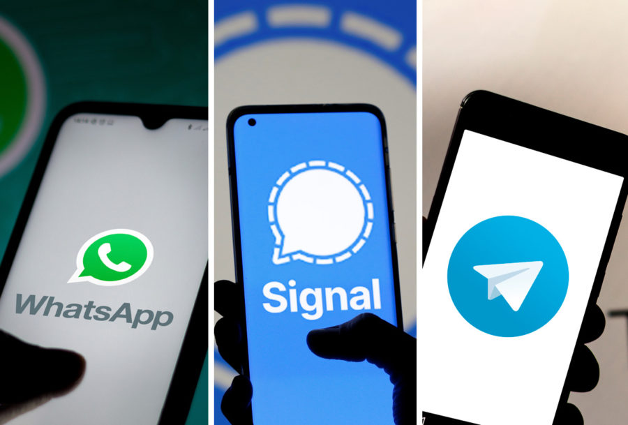 Whatsapp Signal Telegram