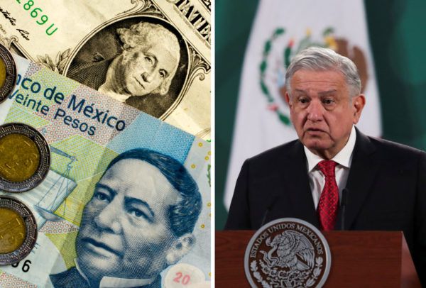 AMLO dice que reforma eléctrica no es para asustar inversionistas; dólar sube a 21 pesos