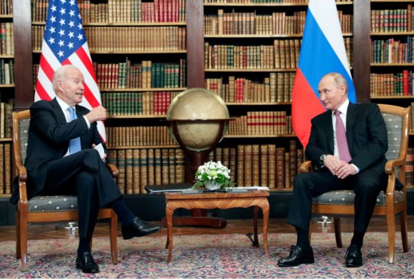 Arranca primera reunión entre Biden y Putin en Ginebra tras tensión entre países