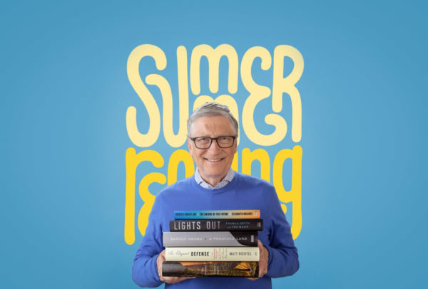 5 libros que Bill Gates recomienda leer este verano