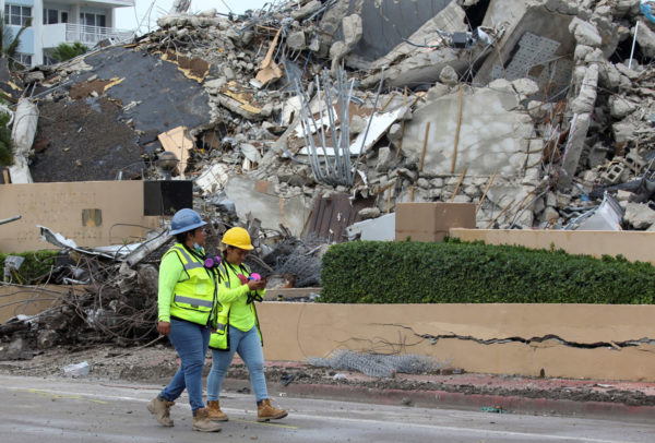 Concluye la búsqueda de sobrevivientes del edificio derrumbado en Miami