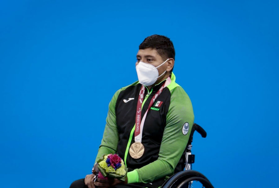 Jesús Hernández medallista bronce paraolimpicos