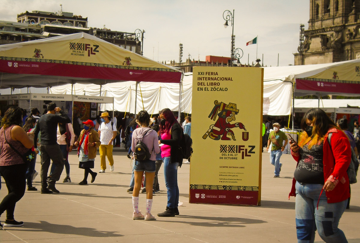 Regresa la Feria Internacional del Libro al Zócalo; conoce los detalles