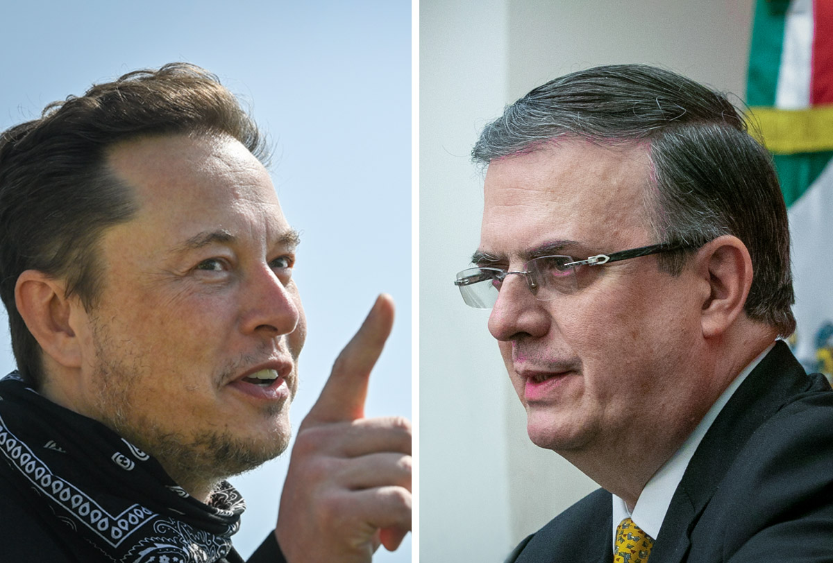 Marcelo Ebrard recibe llamada telefónica de Elon Musk, ¿qué le dijo el CEO de Tesla?