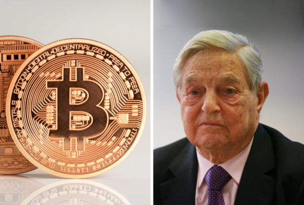 George Soros invierte en Bitcoin y cotización sube hasta los 55,000 dólares