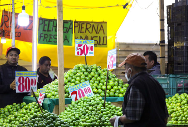 Inflación en México se acelera a 7.28% en febrero por alza de pecuarios y energía