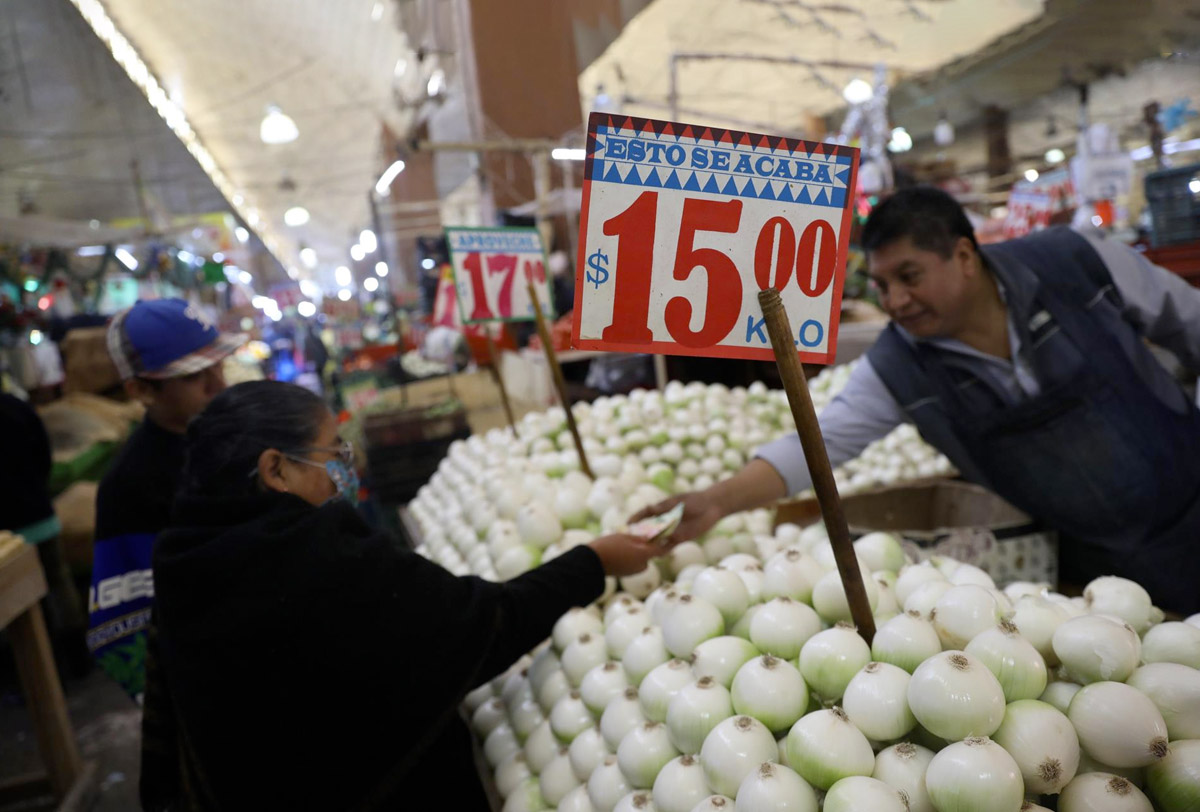 Inflación en México se desacelera a 4.45% en primera quincena de febrero