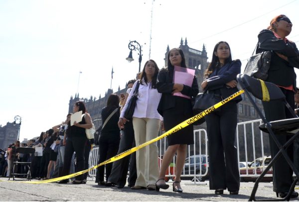 Tasa de desempleo en México bajó al 3% en abril