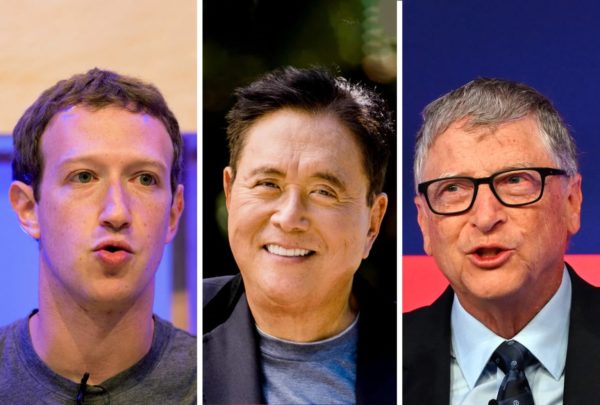 “Debemos ahorrar como pesimistas”, las predicciones de Bill Gates, Zuckerberg y Kiyosaki sobre la crisis