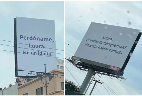 “Perdóname, Laura”: Revelan quién está detrás de los misteriosos anuncios