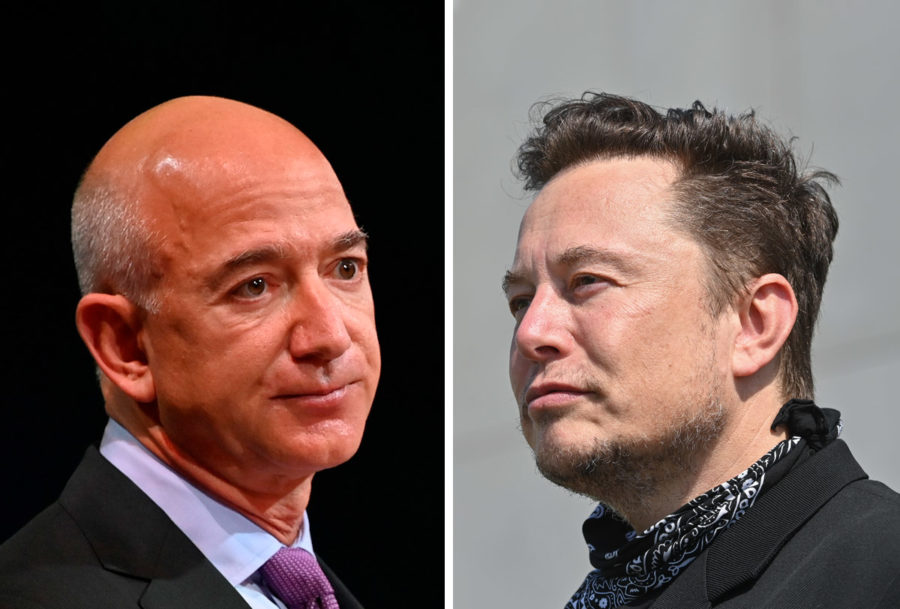 ¿Quién es más rico Jeff Bezos o Elon Musk?