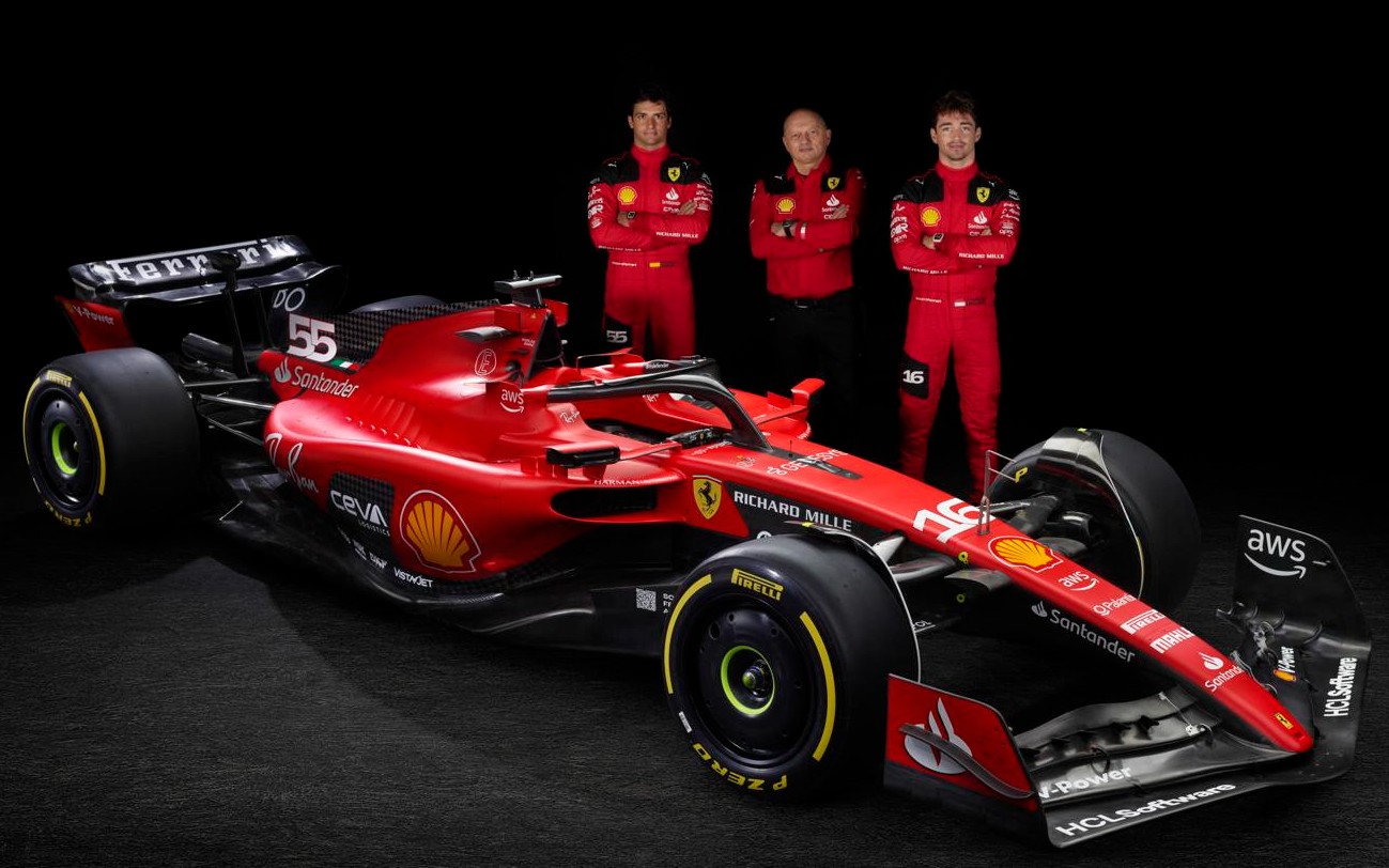 Ferrari presenta el SF23, el auto con el que quiere dar batalla a Red