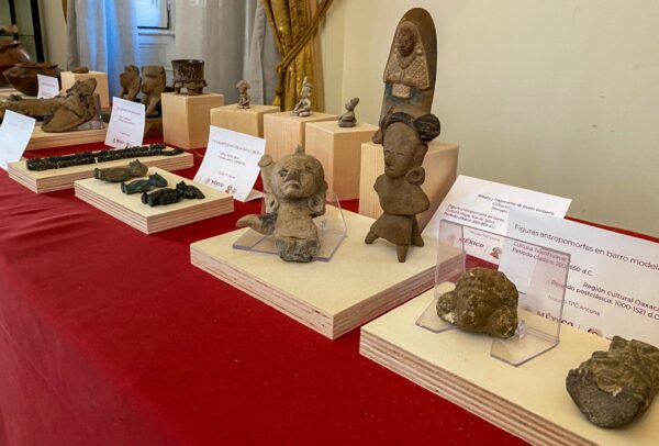 Recupera México 43 piezas arqueológicas desde Italia