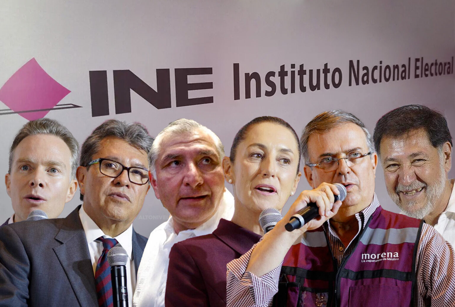 Con advertencias del INE, así inician sus campañas los presidenciables ...