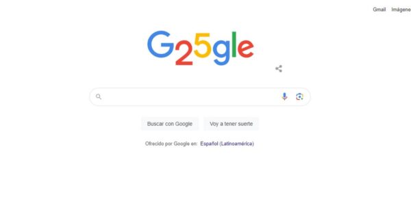 Google celebra sus 25 años con un ‘doodle’ especial