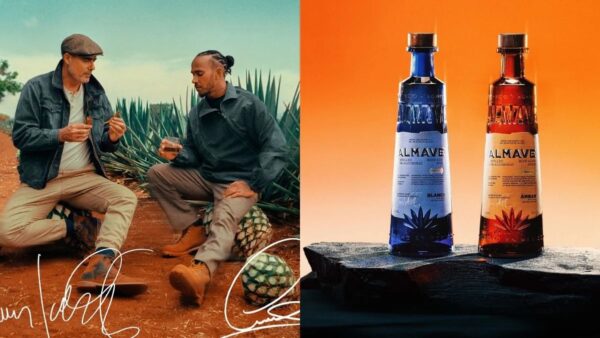 Lewis Hamilton presenta su bebida de agave azul sin alcohol