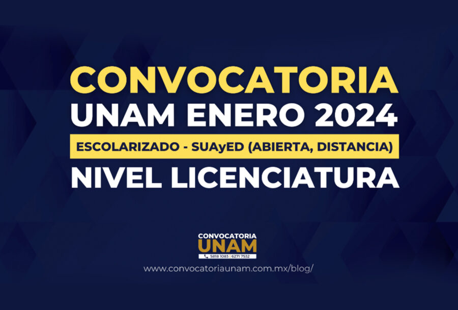 Convocatoria UNAM 2024