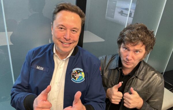 Elon Musk se reúne con Javier Milei en Texas
