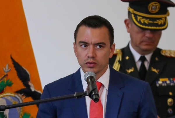 “La justicia no se negocia”, Daniel Noboa sobre crisis diplomática con México