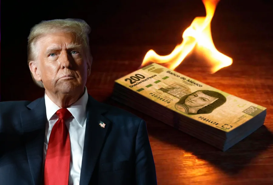 Peso cae 2.12% en la semana, a la espera de aranceles de Trump