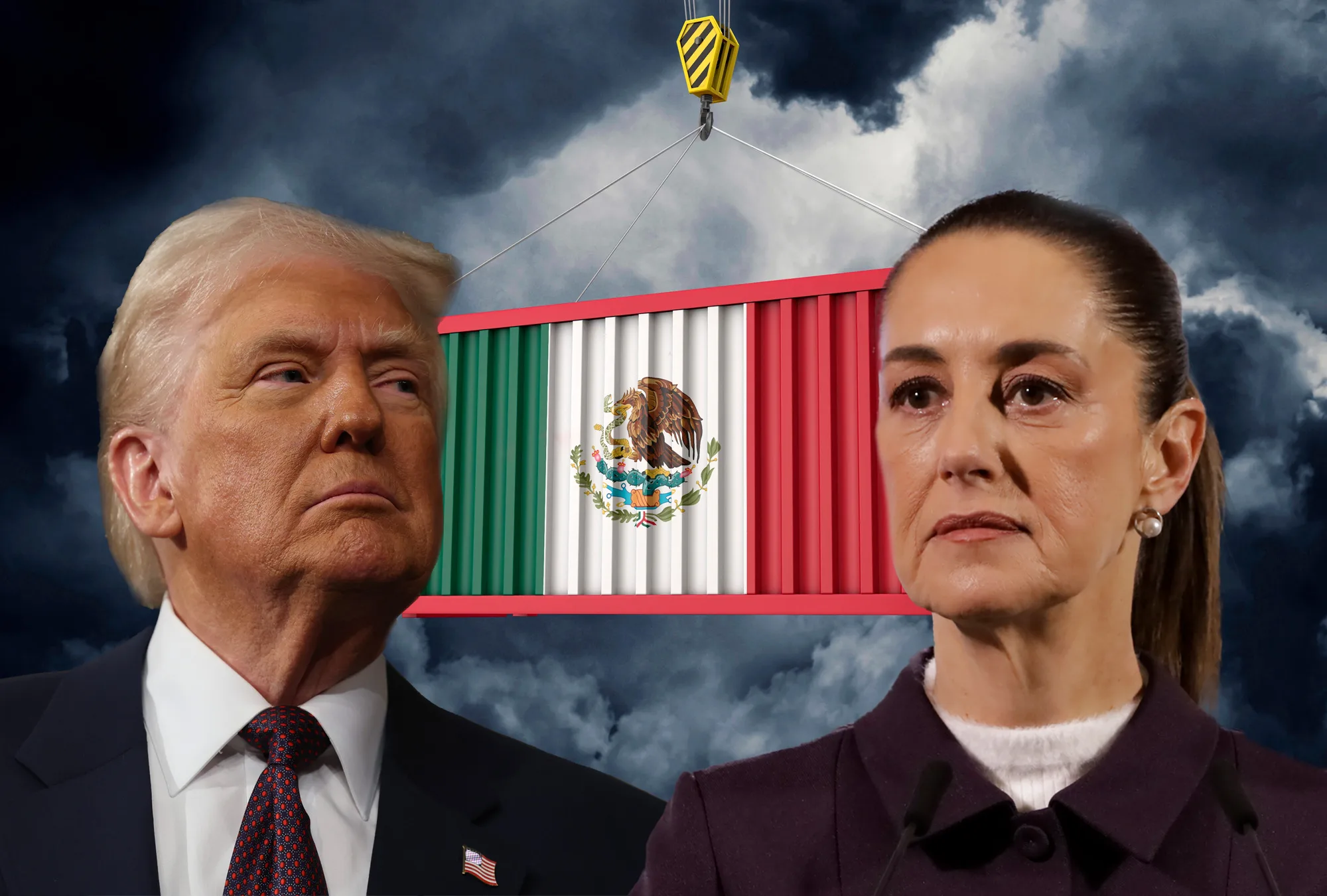 Trump presiona a México por el narcotráfico, pero asegura que está cerca de un acuerdo comercial